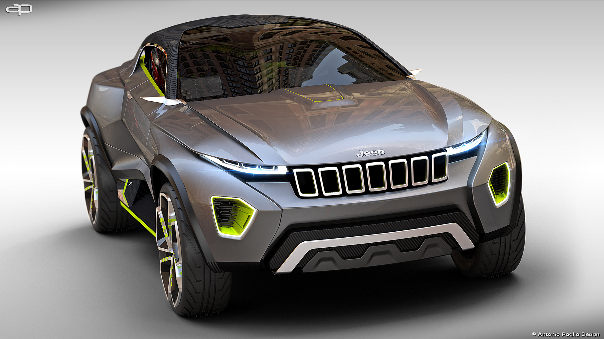 jeep concept freedom rendering 20 Jeep Concept Freedom Render Is Unreal In The Most Awesome Way