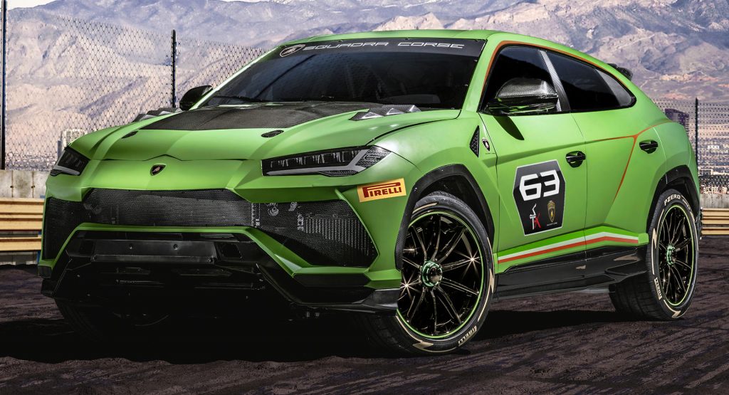  Lamborghini Unveils Urus ST-X Concept For Racing Series That Combines On And Off-Road Driving