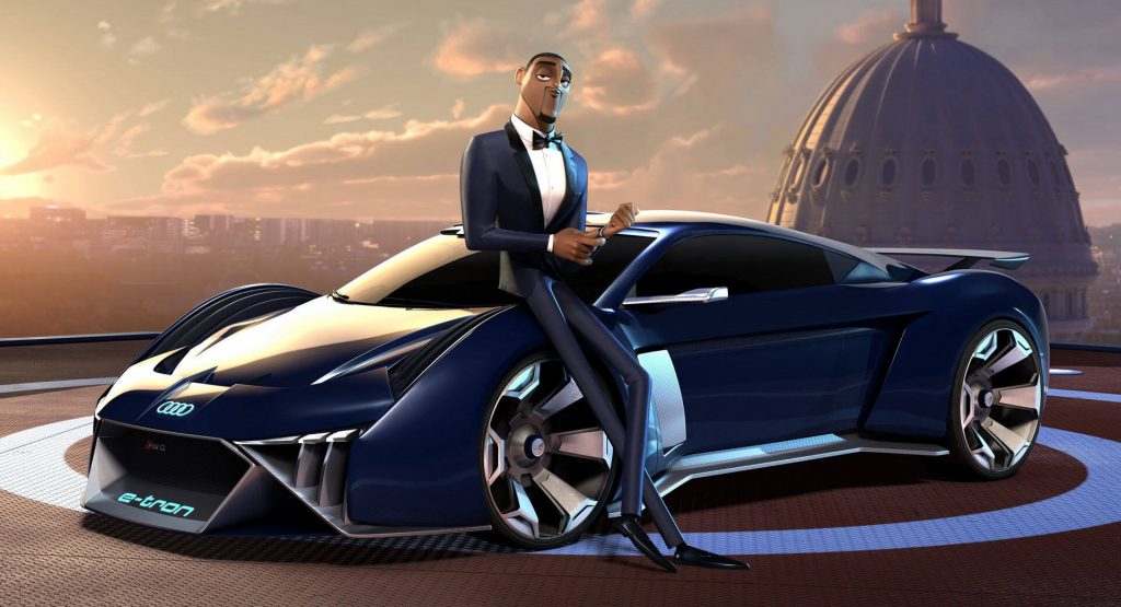  Audi RSQ E-Tron Was Designed For Will Smith In Spies In Disguise