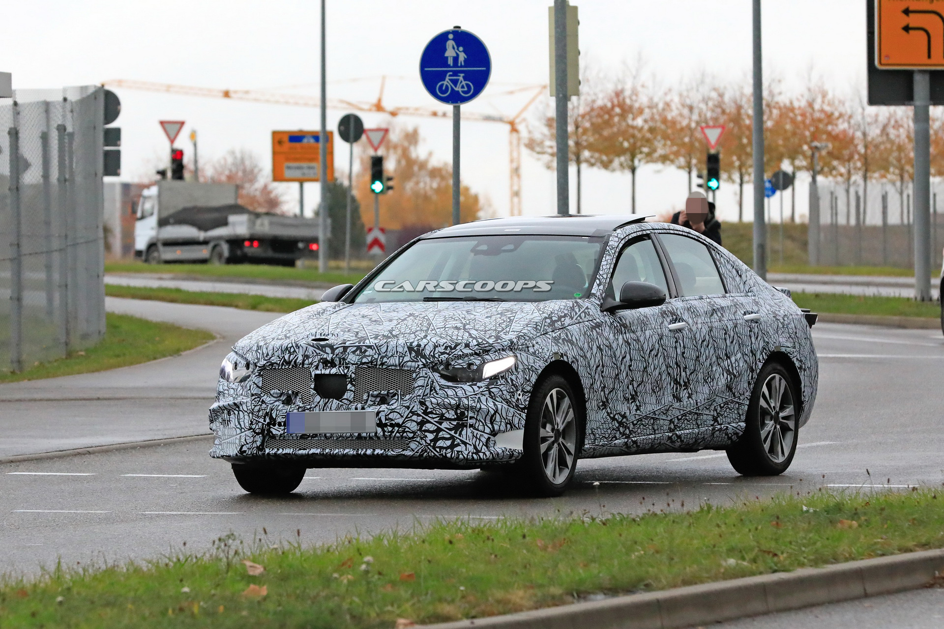 2020 mercedes cclass spied first time 12 All-New 2021 Mercedes C-Class Gets Its Video Taken For The First Time
