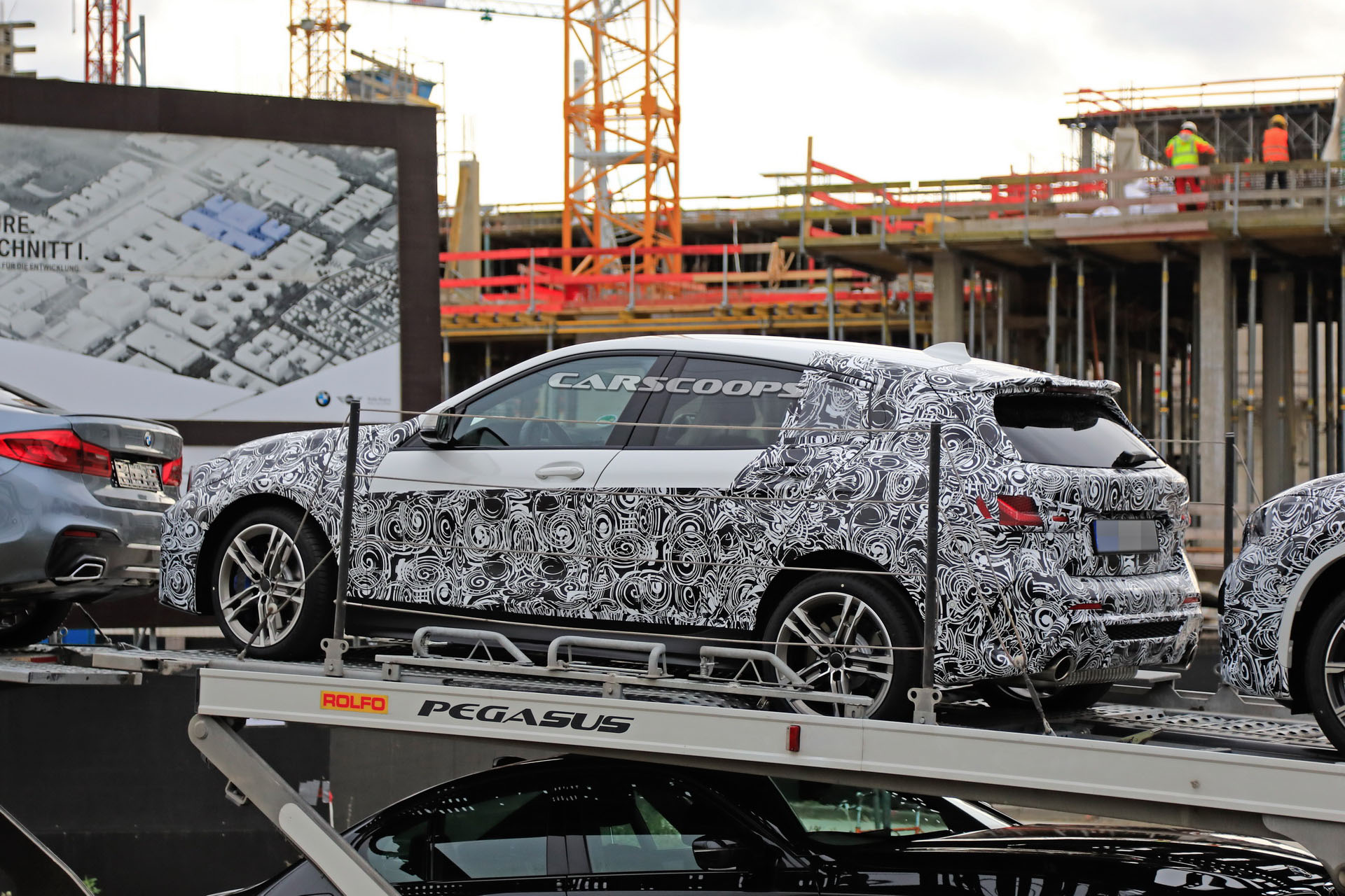 2020-BMW-1-Series-Scoop-17 2019 BMW 1-Series Spotted With Less Camo On A Car Carrier