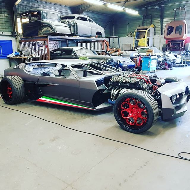 lamborghini espada hot rod 23 Lamborghini Espada Hot Rod Says It Loud: It’s WIDE And It’s Proud