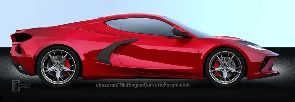 2020 Corvette Corvette C8 renderings by Chazcron 10 360-Degree Video Of 2020 Corvette C8 Will Make You Dizzy With Anticipation
