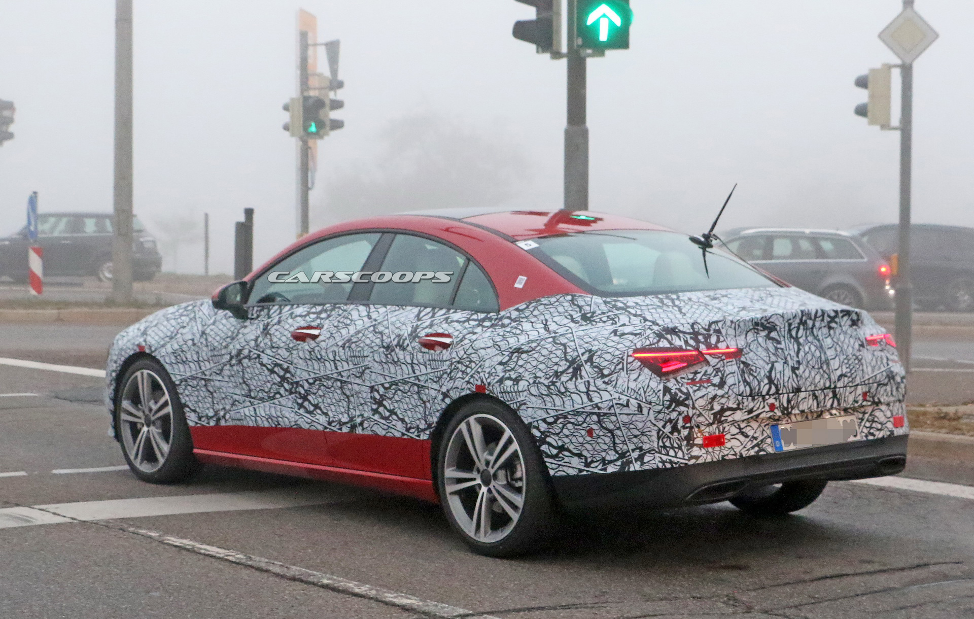 2019 mercedes cla less camo spied inside 10 2020 Mercedes CLA Drops Some Camo, Gives Us A Peek Inside