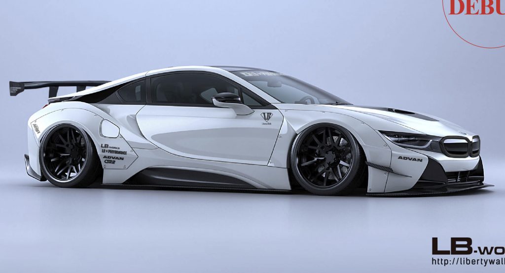  BMW i8 Gets Dolled Up In The Liberty Walk Spirit