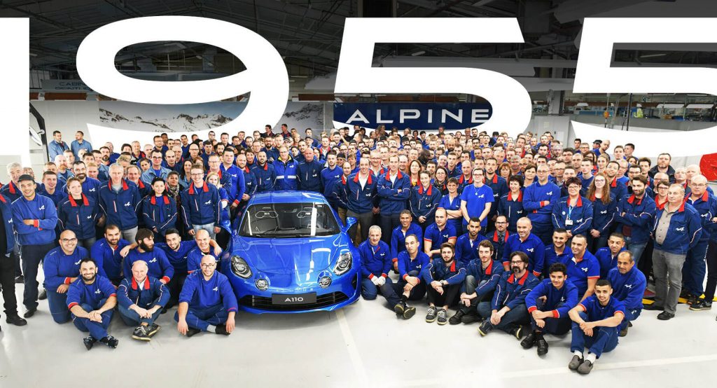  Alpine A110 Premiere Edition Production Ends With 1,955 Units Made