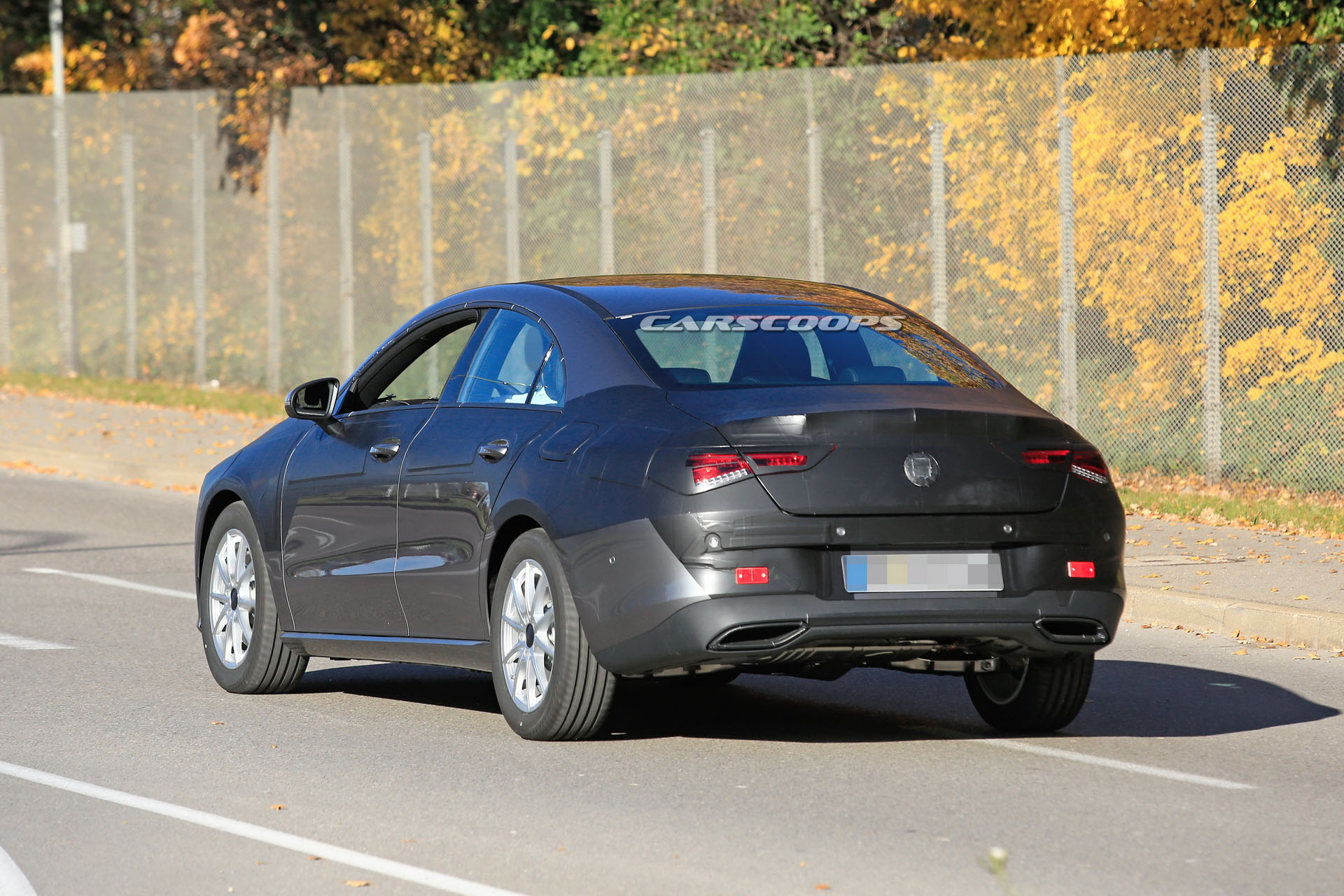 Mercedes-CLA-Scoop-18 2019 Mercedes CLA Shows More Skin Than Ever, Looks Like A Proper Mini-CLS
