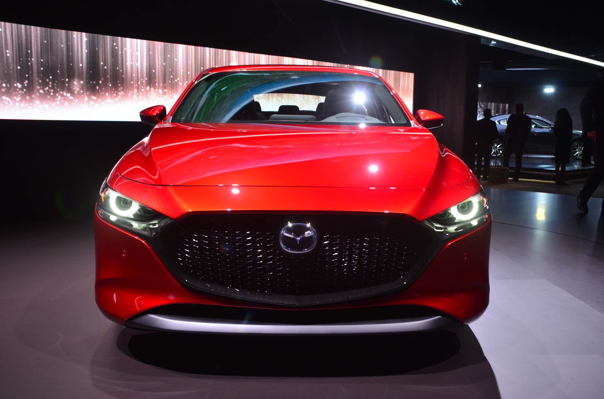 2019 Mazda3 hatchback at 2018 LA Auto Show 6 2019 Mazda3 To Come With Two Engines In The U.S., A 2.5 And The 2.0 SkyActiv-X