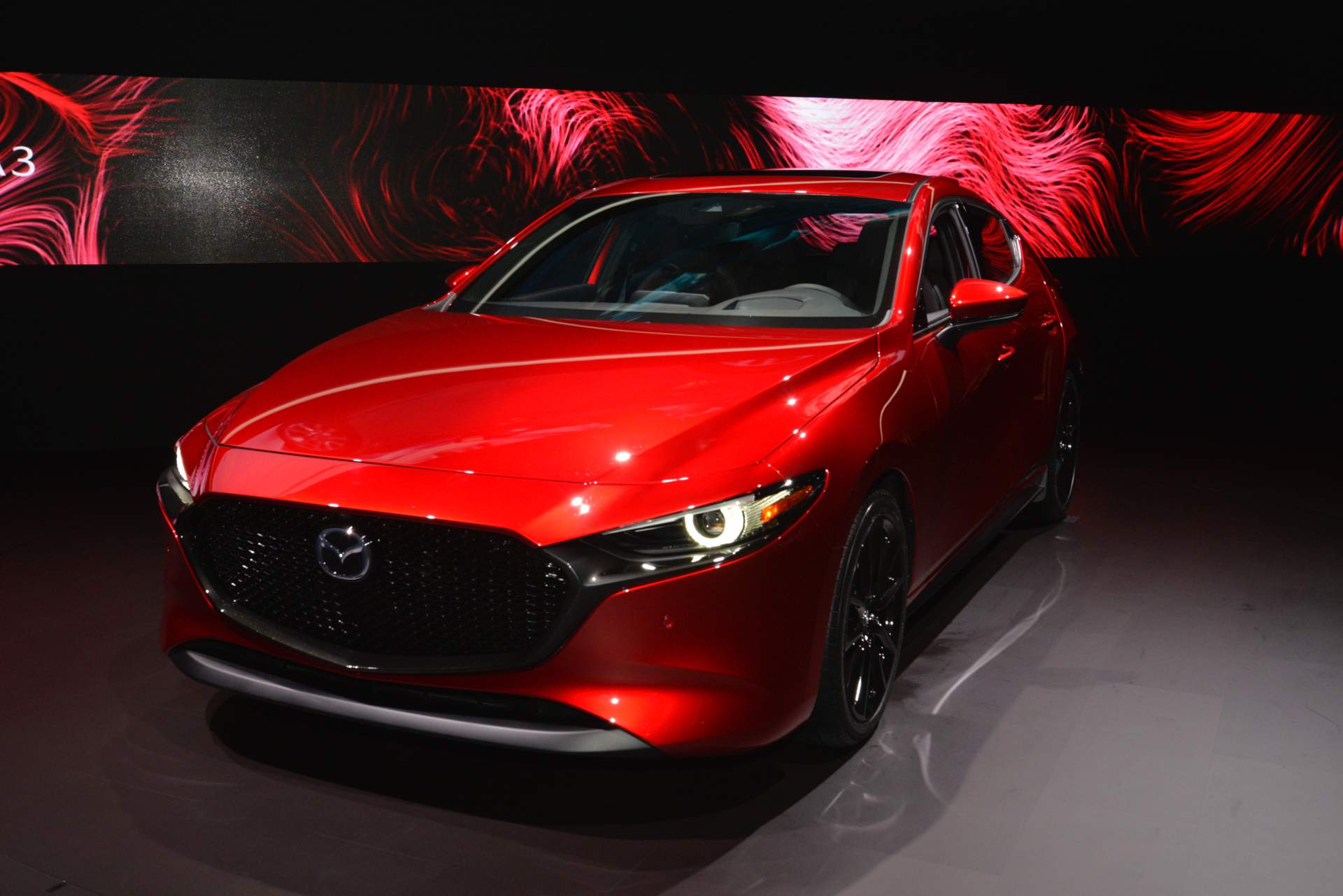 2019 Mazda3 hatchback at 2018 LA Auto Show 2 2019 Mazda3 To Come With Two Engines In The U.S., A 2.5 And The 2.0 SkyActiv-X