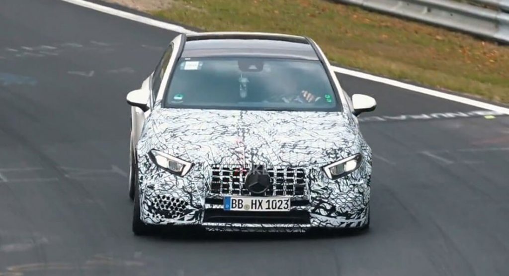  New Mercedes-AMG A45 Feels Right At Home On The Green Hell