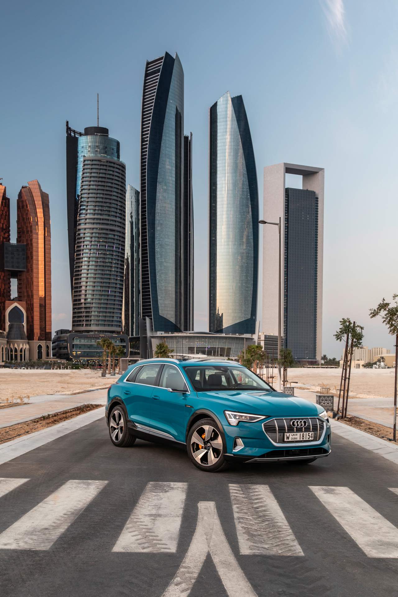 The Audi e-tron at Masdar City Scan Every Inch Of The 2019 Audi e-tron Electric SUV In 303 Photos