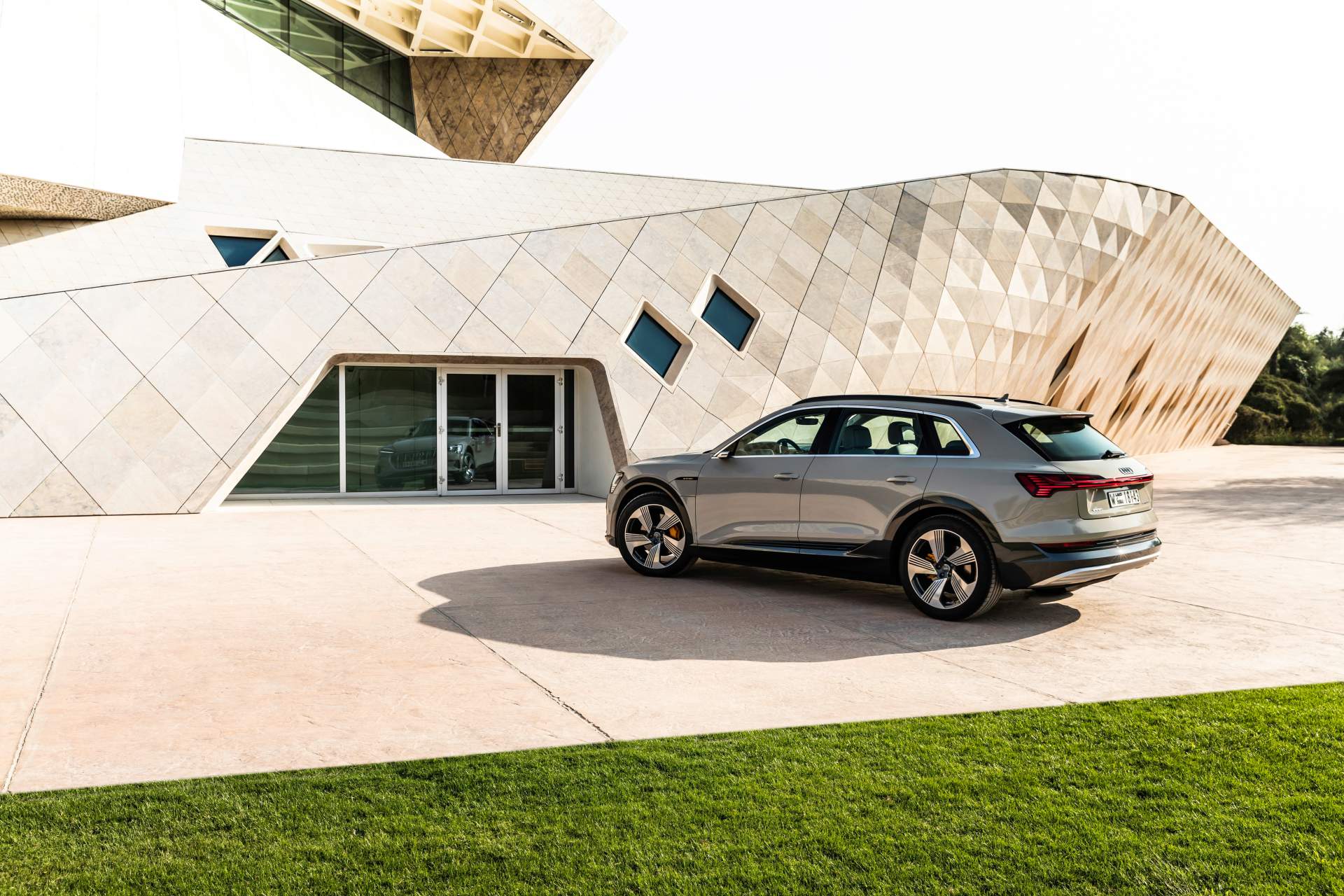 The Audi e-tron at Masdar City Scan Every Inch Of The 2019 Audi e-tron Electric SUV In 303 Photos