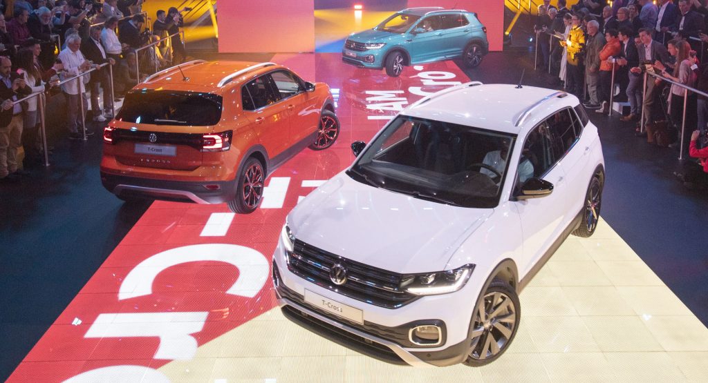 VW Opens The Order Books For New T-Cross Small SUV In Europe