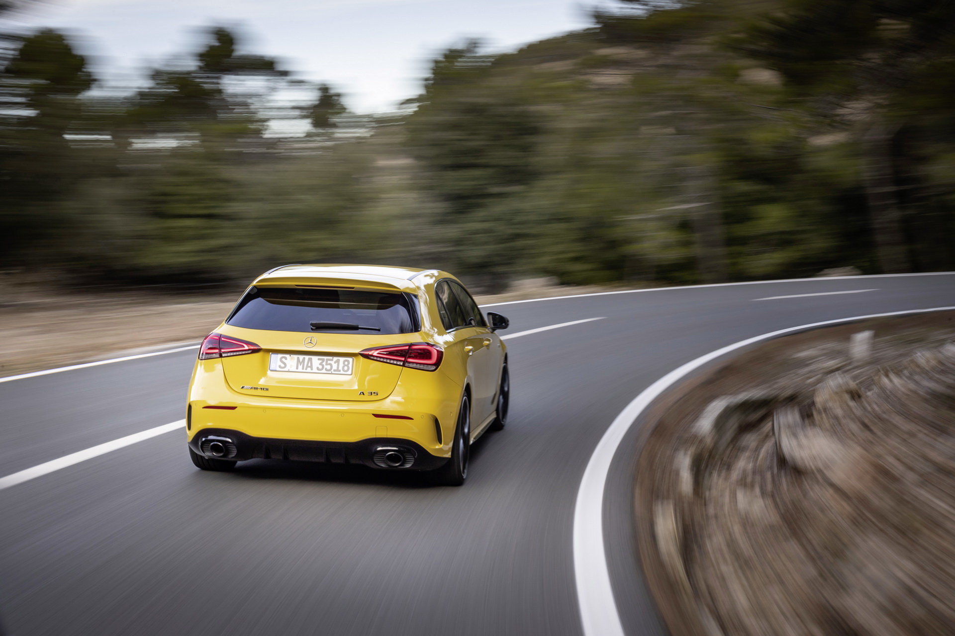 2019-Mercedes-AMG-A35-62 2019 Mercedes AMG A35: AMG’s Most Affordable Model Gets Detailed