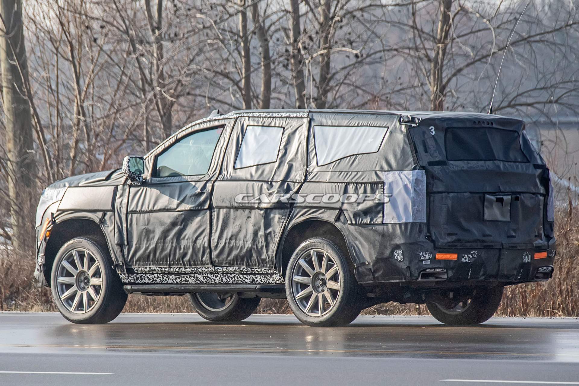 2020 Cadillac Escalade spy shots 22 2020 Cadillac Escalade Spotted For The First Time, Here’s Everything We Know So Far