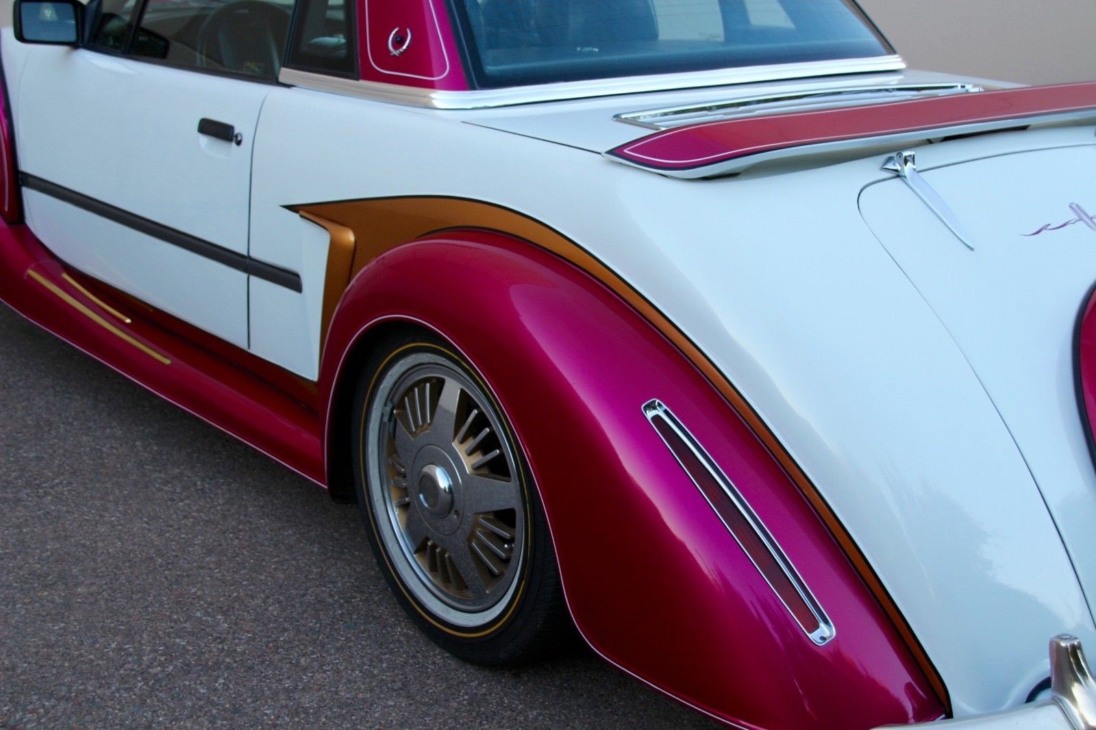 Riley Convertible Replica-15 This Weird Retro Riley Contraption Has A Rear-Mounted Cadillac V8