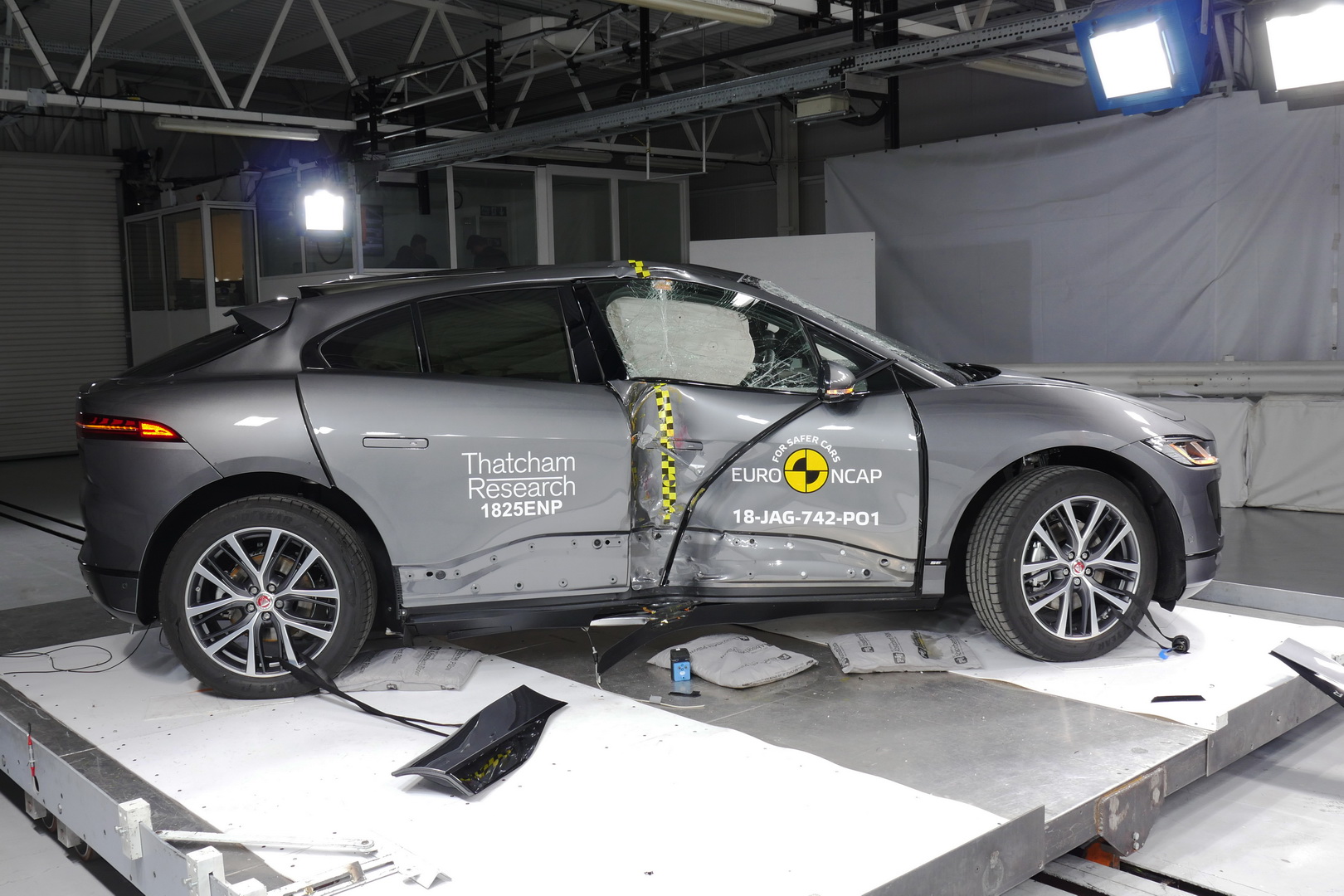 jaguar i-pace 2018 euro ncap 3 Euro NCAP: ONE Star For New Jeep Wrangler, ZERO For Fiat Panda