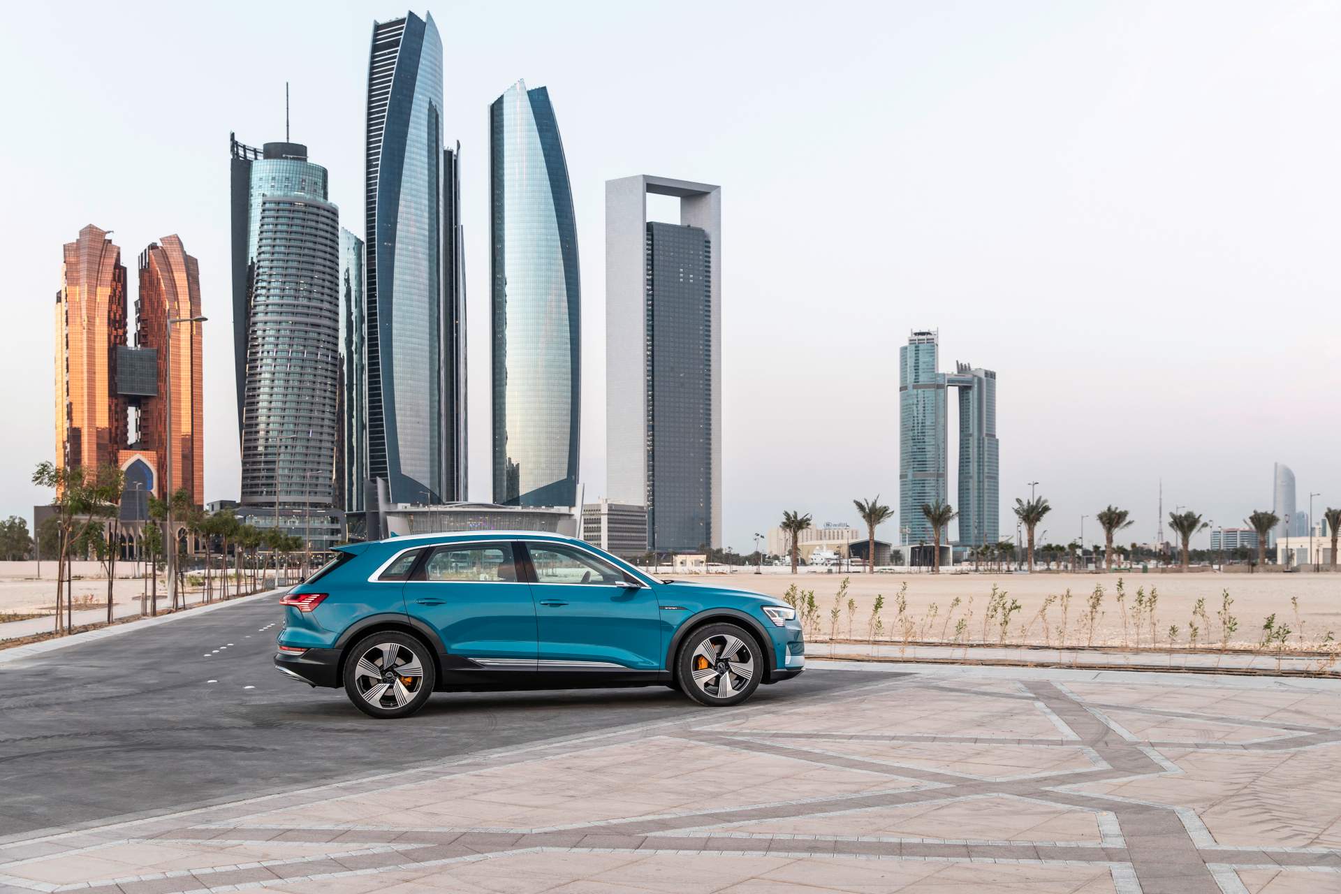 The Audi e-tron at Masdar City Scan Every Inch Of The 2019 Audi e-tron Electric SUV In 303 Photos