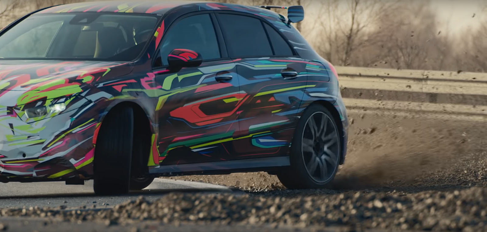Mercedes-AMG A45 Teaser Video-4 2020 Mercedes-AMG A45 Comes Out One Last Time Before Geneva Debut
