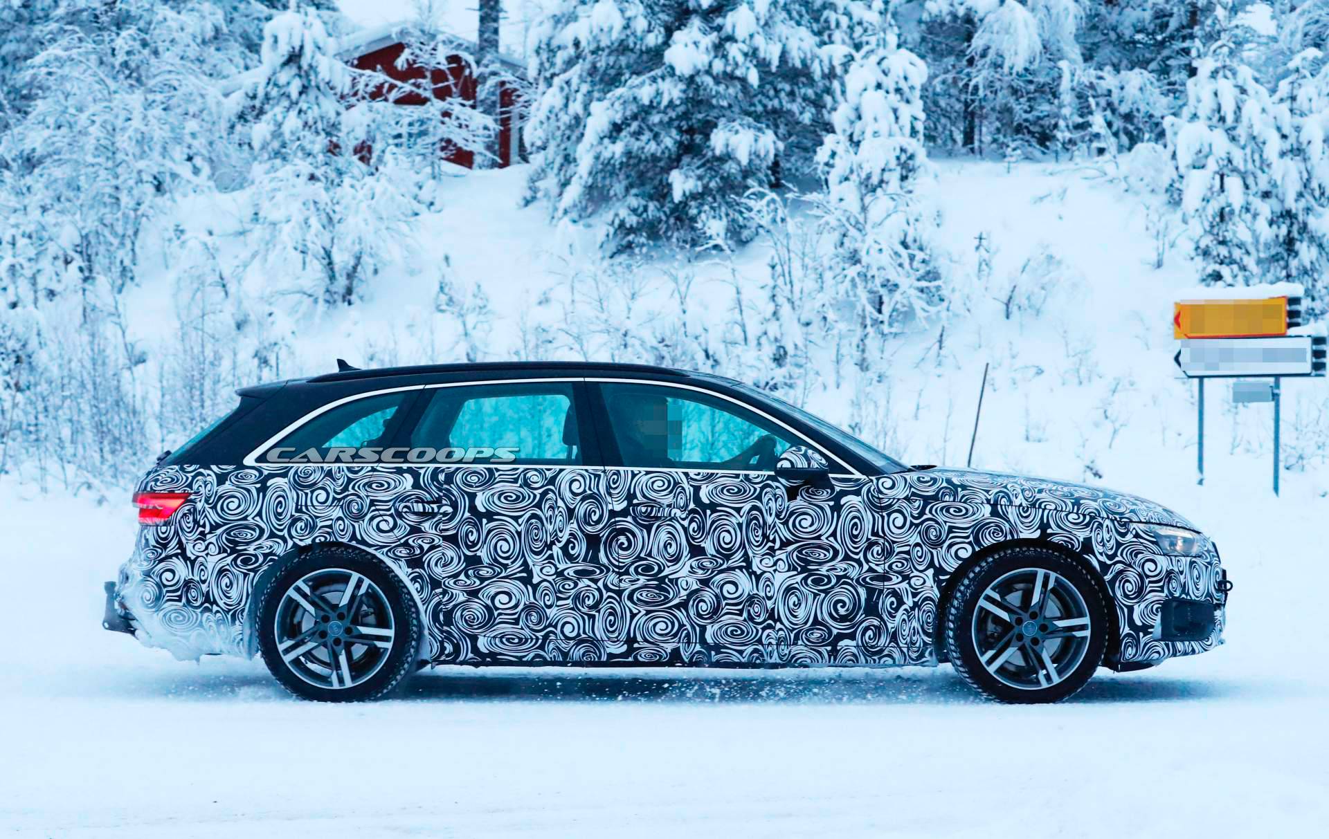 2020 Audi A4 Avant spy shots 15 2020 Audi A4 Family Getting A Proper Facelift After All (Video)