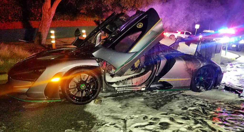 First McLaren Senna Destroyed By Fire, Was Owned By YouTuber Salomondrin |  Carscoops
