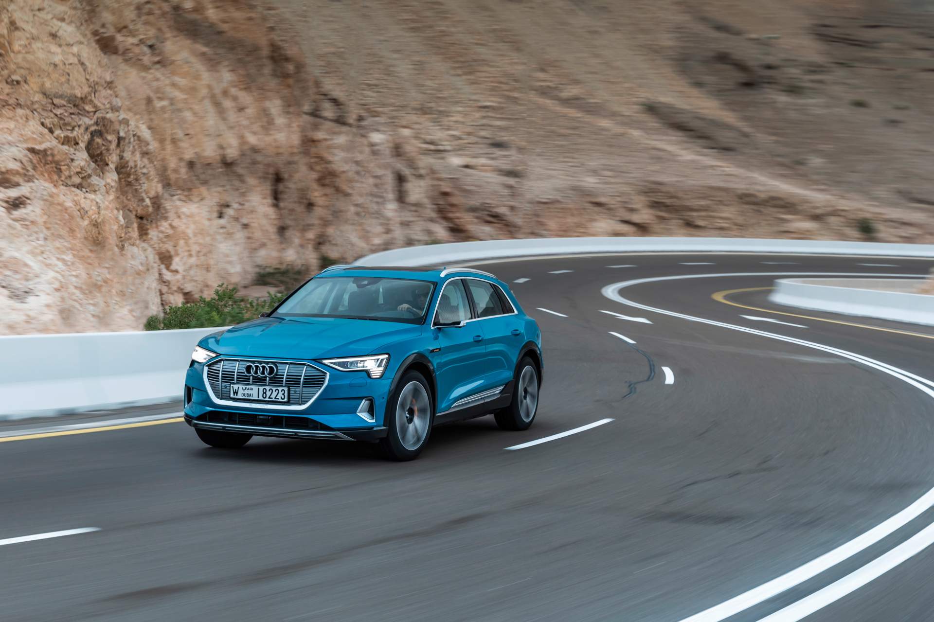 The Audi e-tron at Masdar City Scan Every Inch Of The 2019 Audi e-tron Electric SUV In 303 Photos