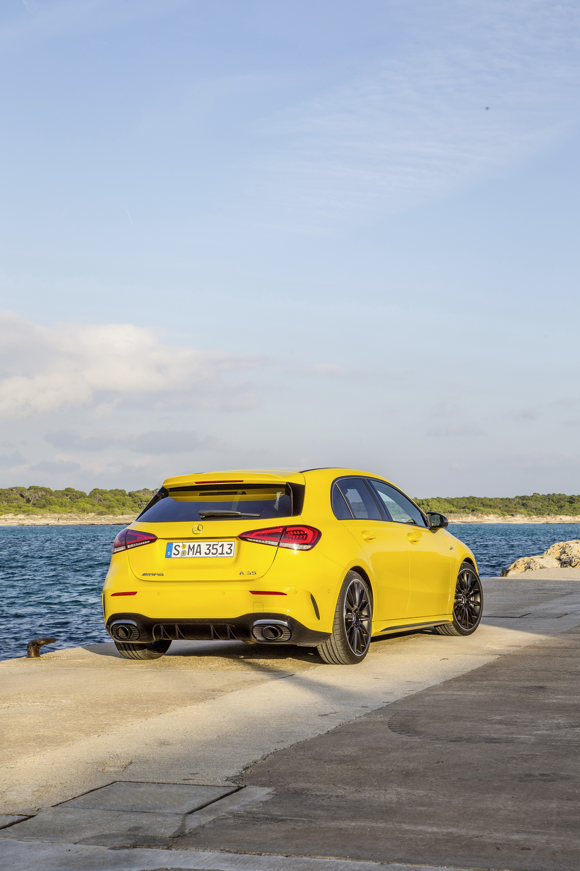 2019-Mercedes-AMG-A35-49 2019 Mercedes AMG A35: AMG’s Most Affordable Model Gets Detailed