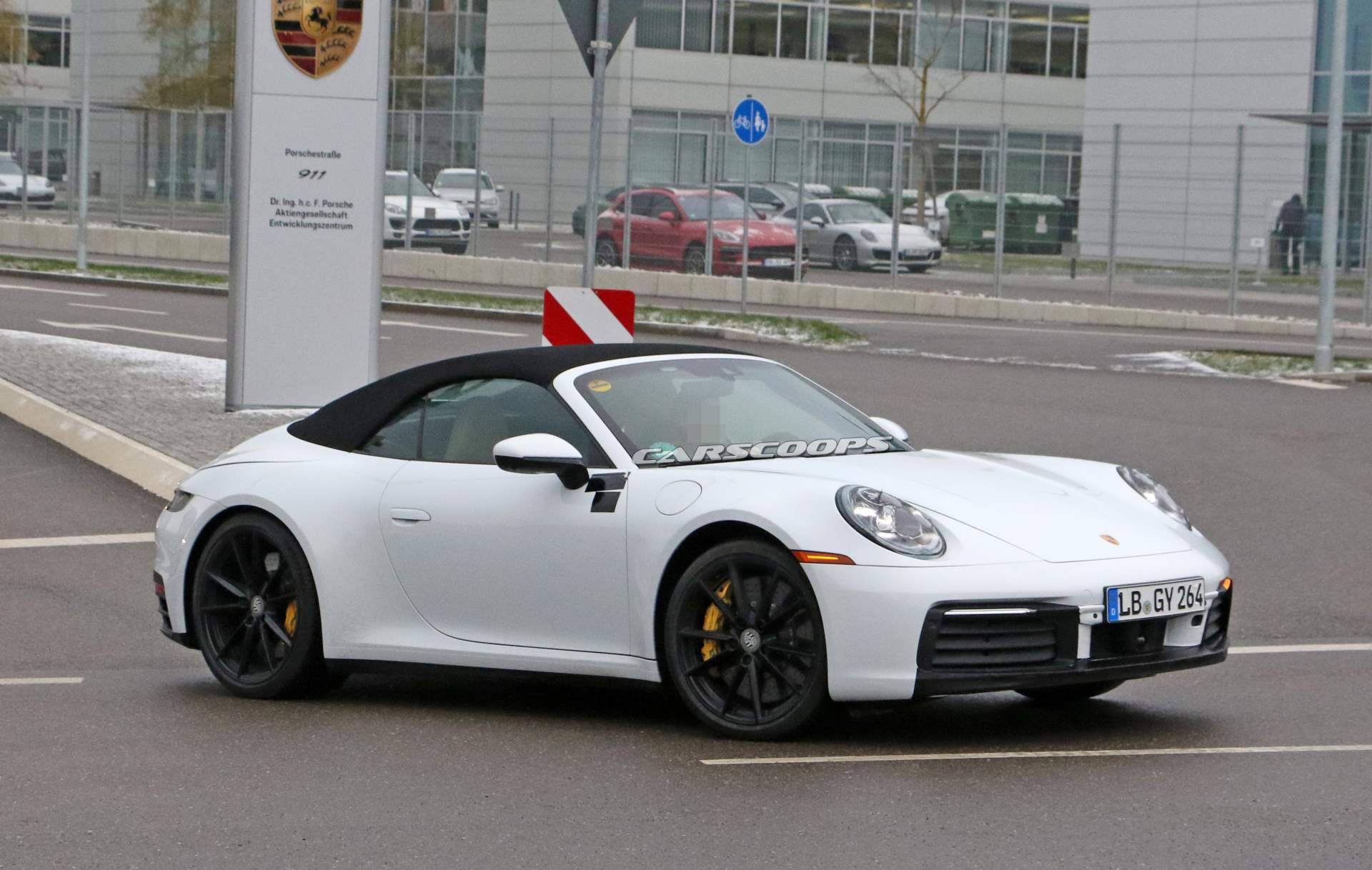 2020 Porsche 911 Cabriolet spy shots 26 2019 NY Auto Show To Feature Debuts From Acura, Genesis, Mercedes And Porsche
