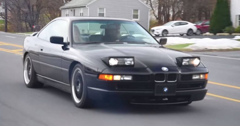Bmw 850i старая Bmw 850i старая
