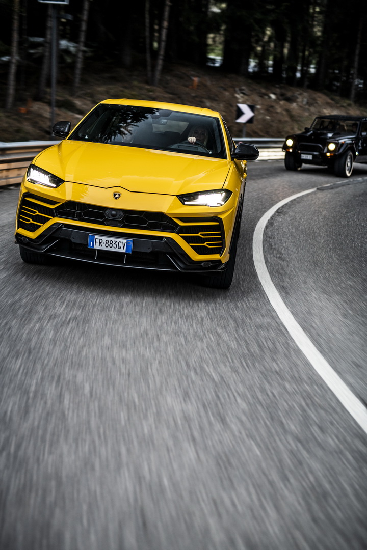 lamborghini urus lm002 84 Lamborghini Urus Convoy Embarks On Special Journey, LM002 Leads The Pack