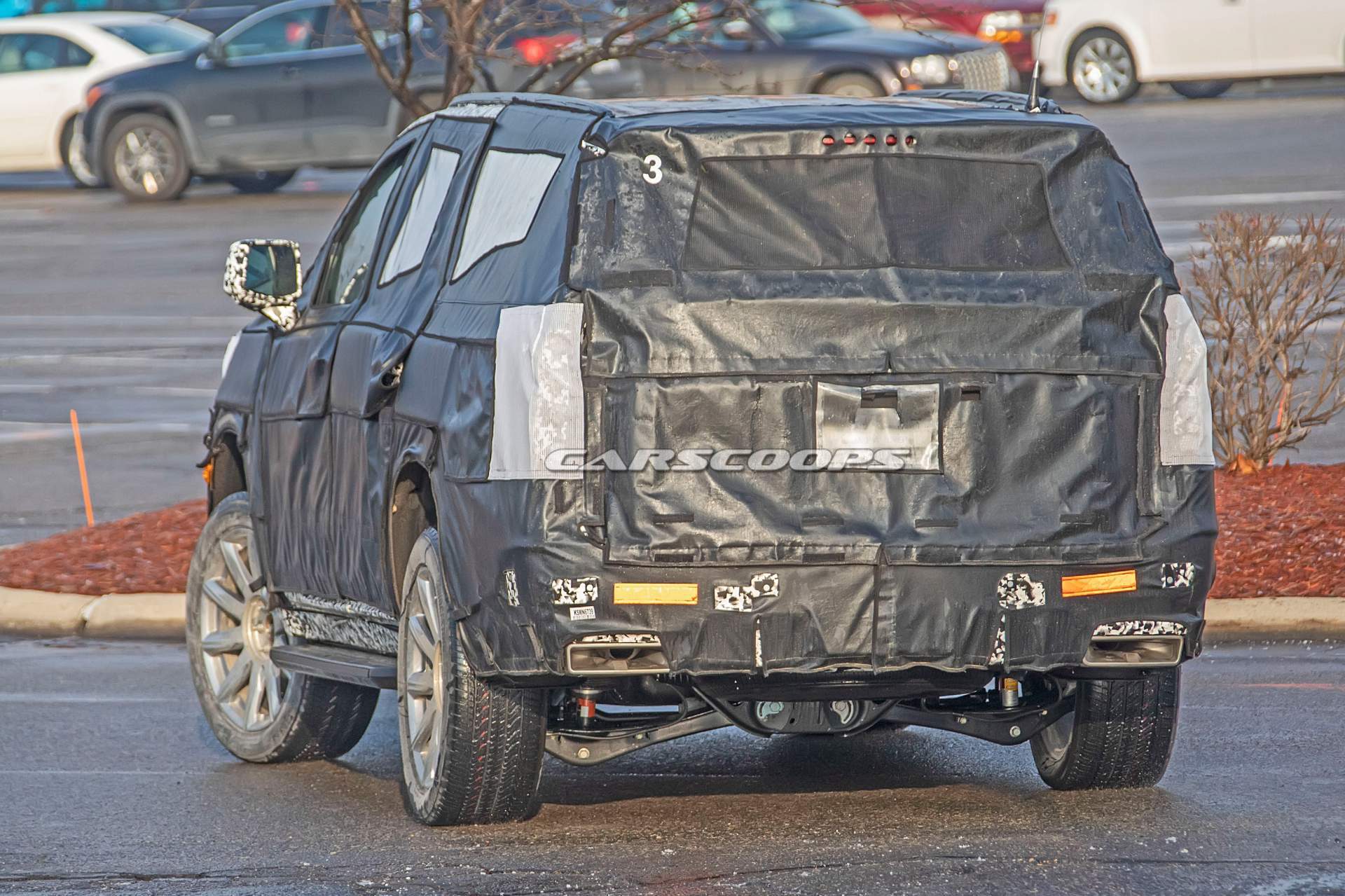 2020 Cadillac Escalade spy shots 24 2020 Cadillac Escalade Spotted For The First Time, Here’s Everything We Know So Far