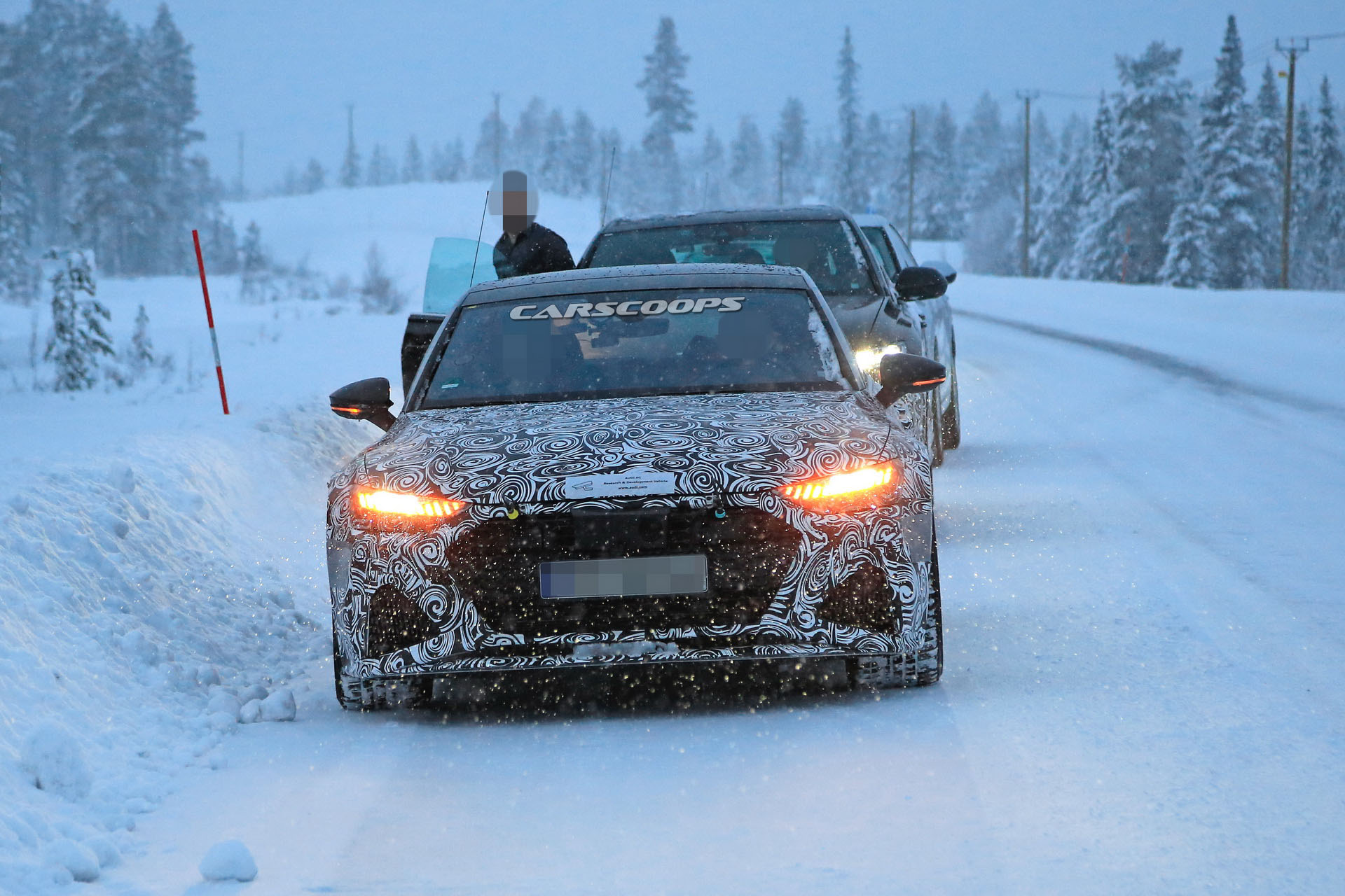 2019-Audi-RS7-Scoop-01 2020 Audi RS7 Spotted Near The Arctic Circle, Will Get Over 600-HP