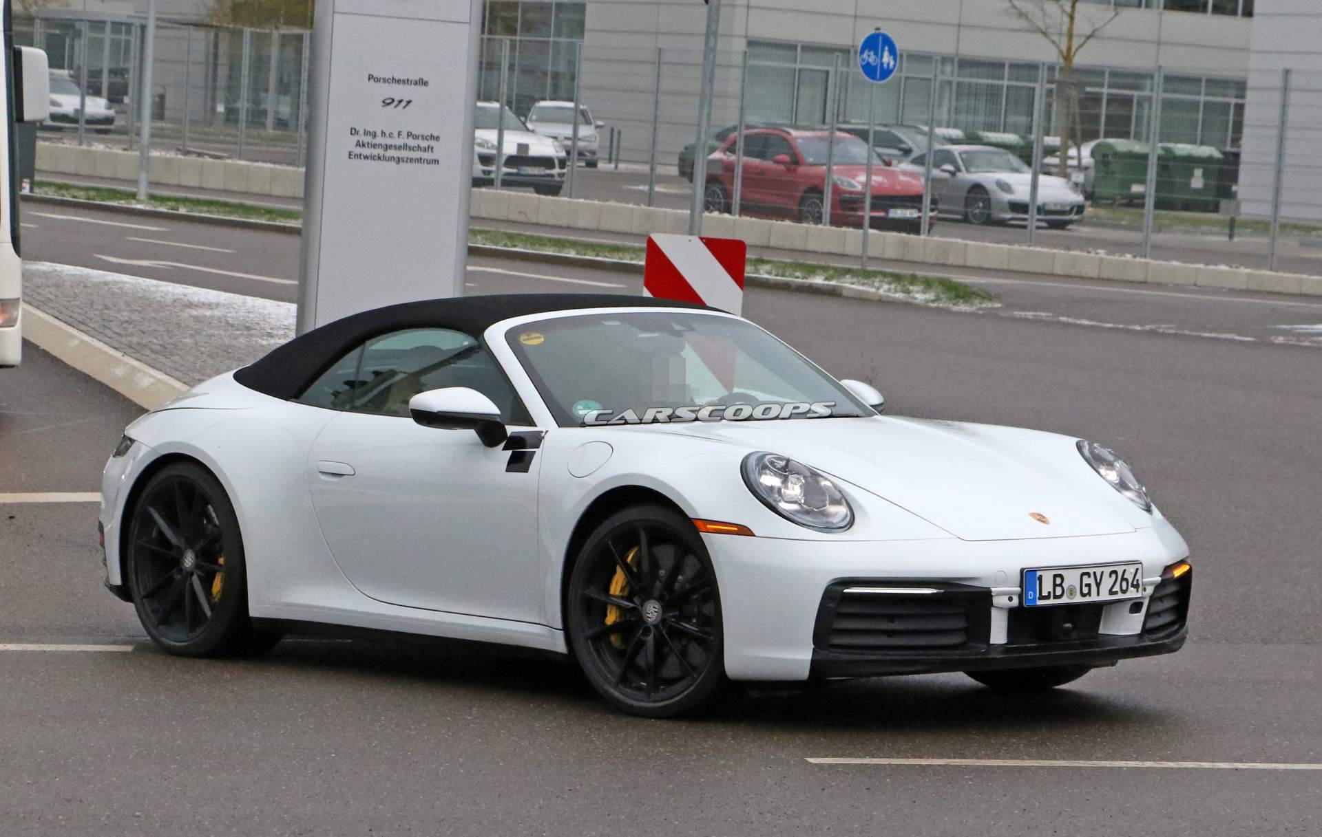 2020 Porsche 911 Cabriolet spy shots 25 2019 NY Auto Show To Feature Debuts From Acura, Genesis, Mercedes And Porsche