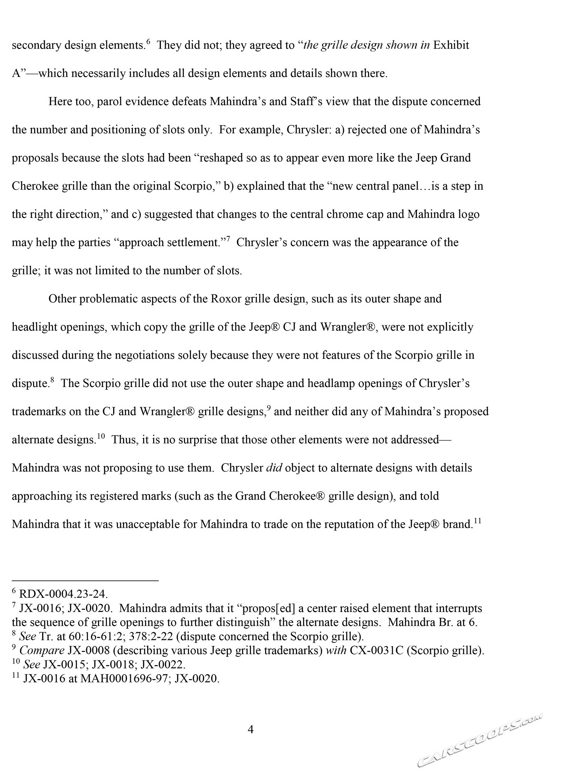 Mahindra brief-7 copy FCA Says Reports Claiming Mahindra Won First Battle To Sell Roxor In U.S. Are False (Updated)
