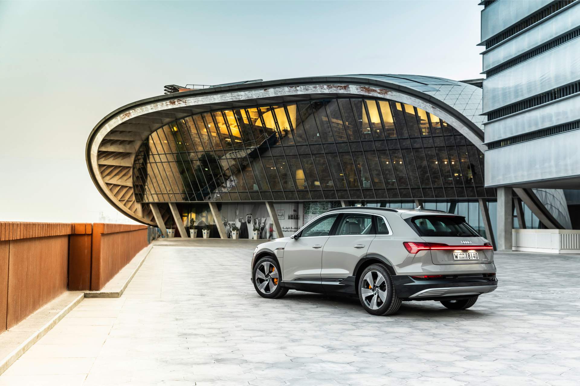 The Audi e-tron at Masdar City Scan Every Inch Of The 2019 Audi e-tron Electric SUV In 303 Photos