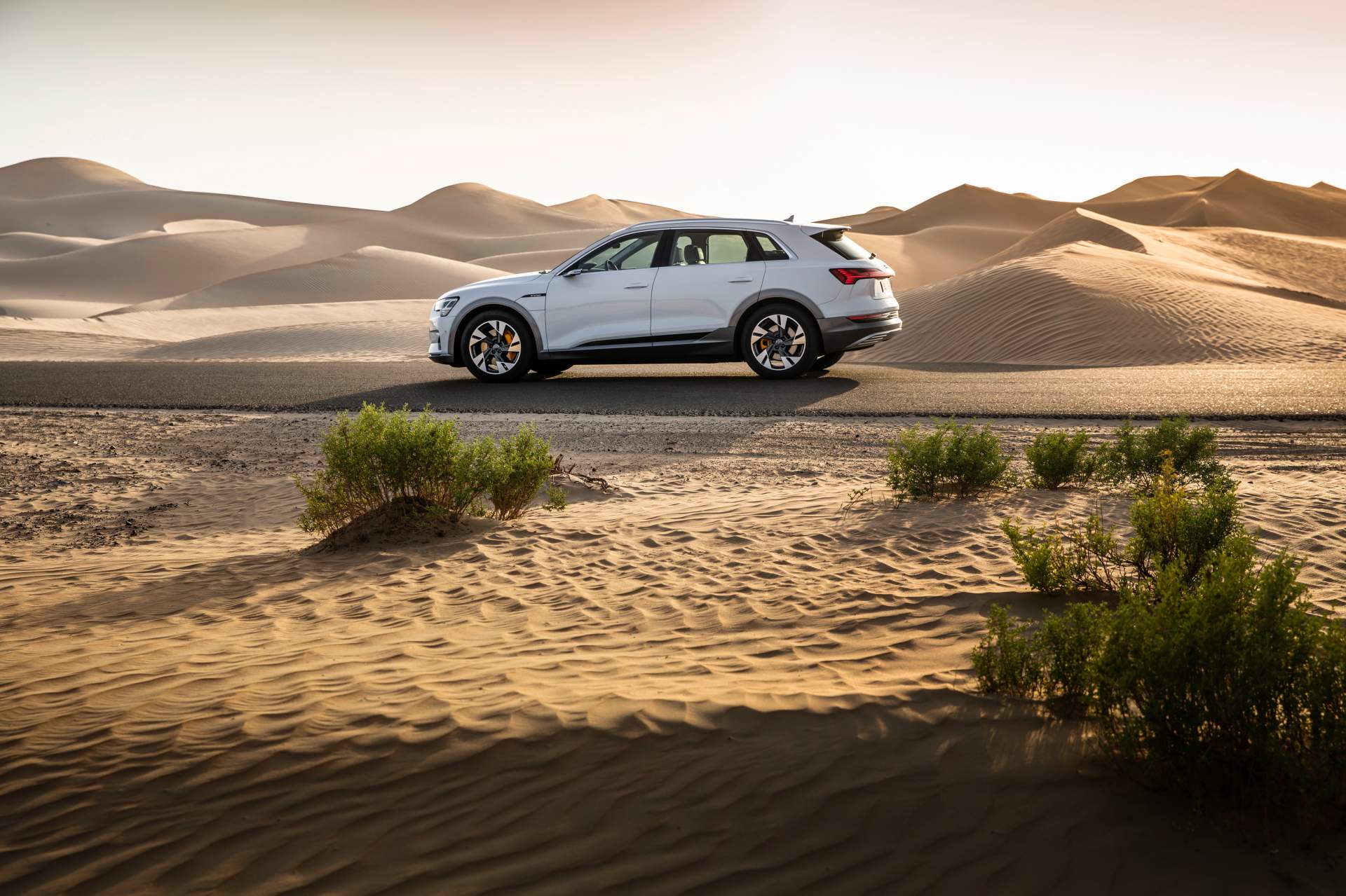 The Audi e-tron at Masdar City Scan Every Inch Of The 2019 Audi e-tron Electric SUV In 303 Photos