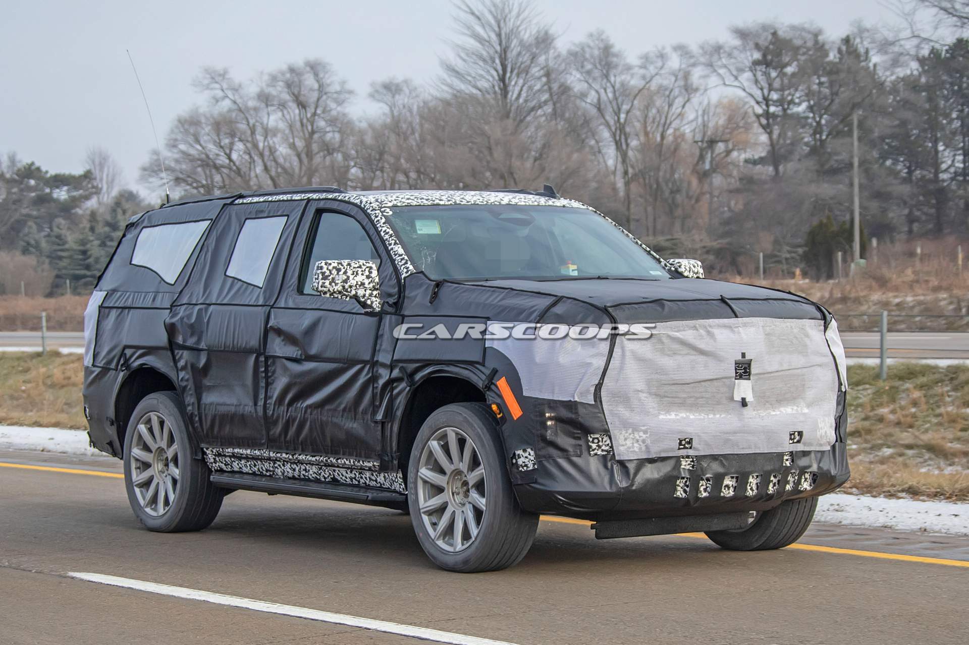 2020 Cadillac Escalade spy shots 11 2020 Cadillac Escalade Spotted For The First Time, Here’s Everything We Know So Far
