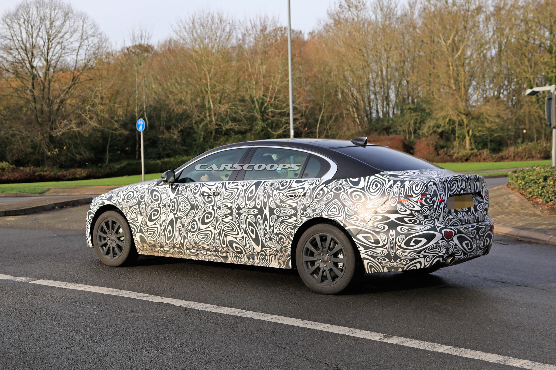 2019 jaguar xe facelift spy 25 2019 Jaguar XE Shaping Up To Be A More Competent 3-Series Rival