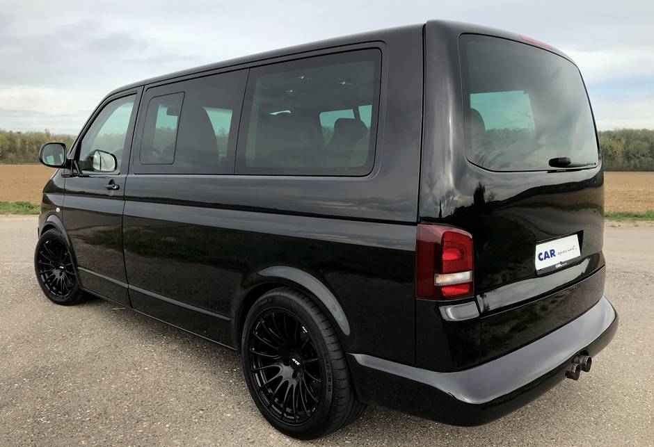 VW Multivan T5 powered by Porsche 911 Turbo engine 87 573HP VW Transporter With Porsche 911 Turbo Engine Is VW Group Synergy At Its Best