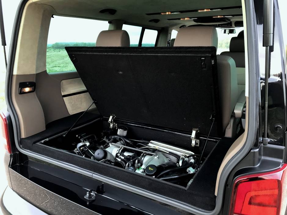 VW Multivan T5 powered by Porsche 911 Turbo engine 36 573HP VW Transporter With Porsche 911 Turbo Engine Is VW Group Synergy At Its Best