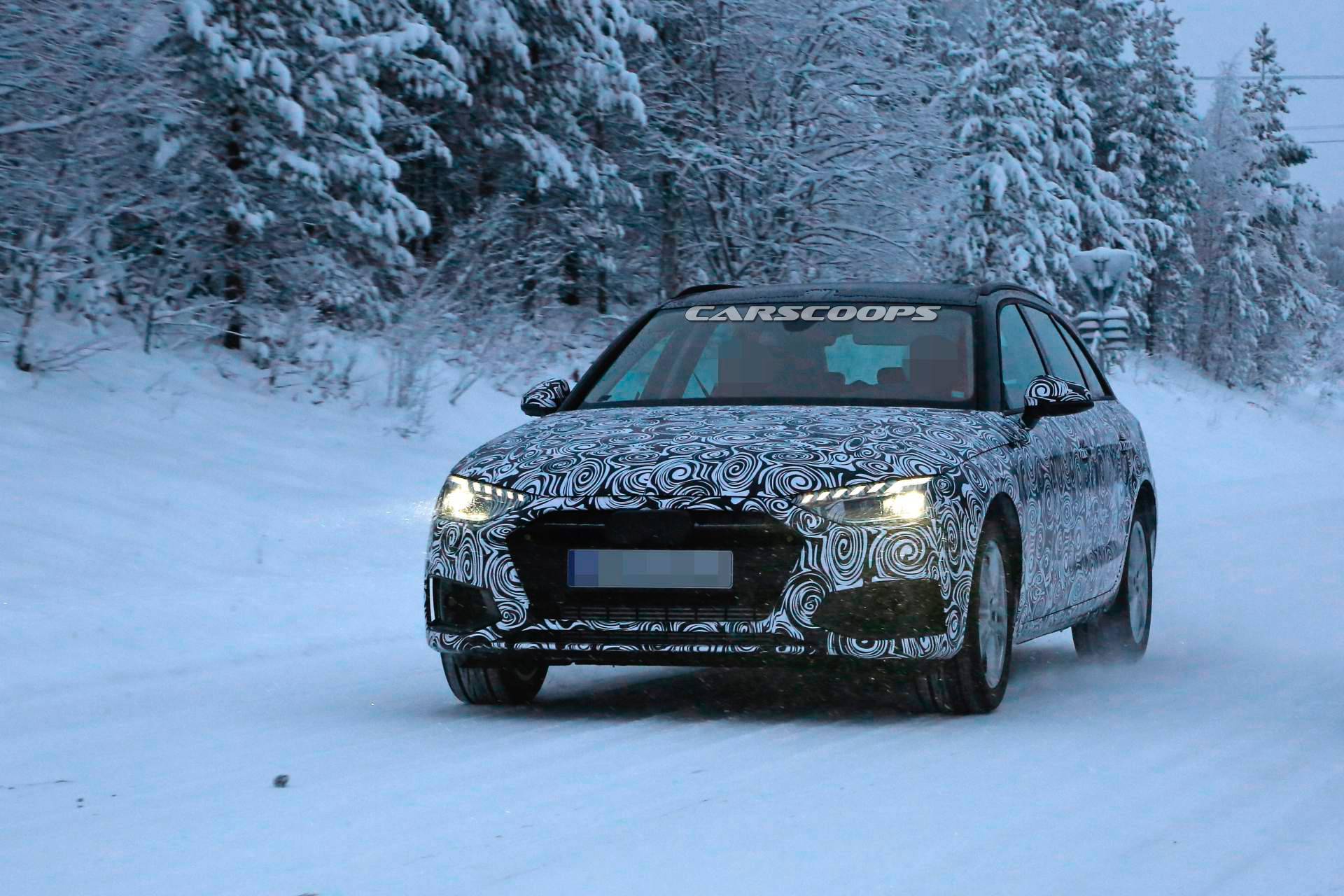 2020 Audi A4 Avant spy shots 1 2020 Audi A4 Family Getting A Proper Facelift After All (Video)