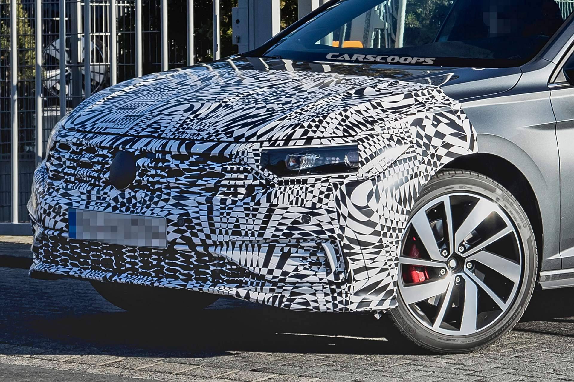 2020 VW Jetta GLI spy shots 2 Thinly-Disguised 2020 VW Jetta GLI Spotted Near The Nürburgring