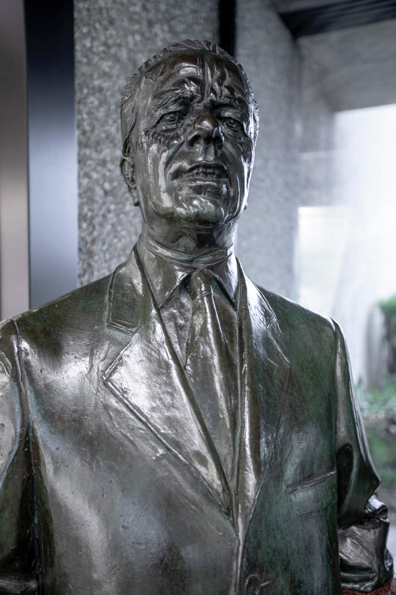 Battista 'Pinin' Farina statue Pininfarina’s 1,900 HP Electric Hypercar Will Be Called Battista