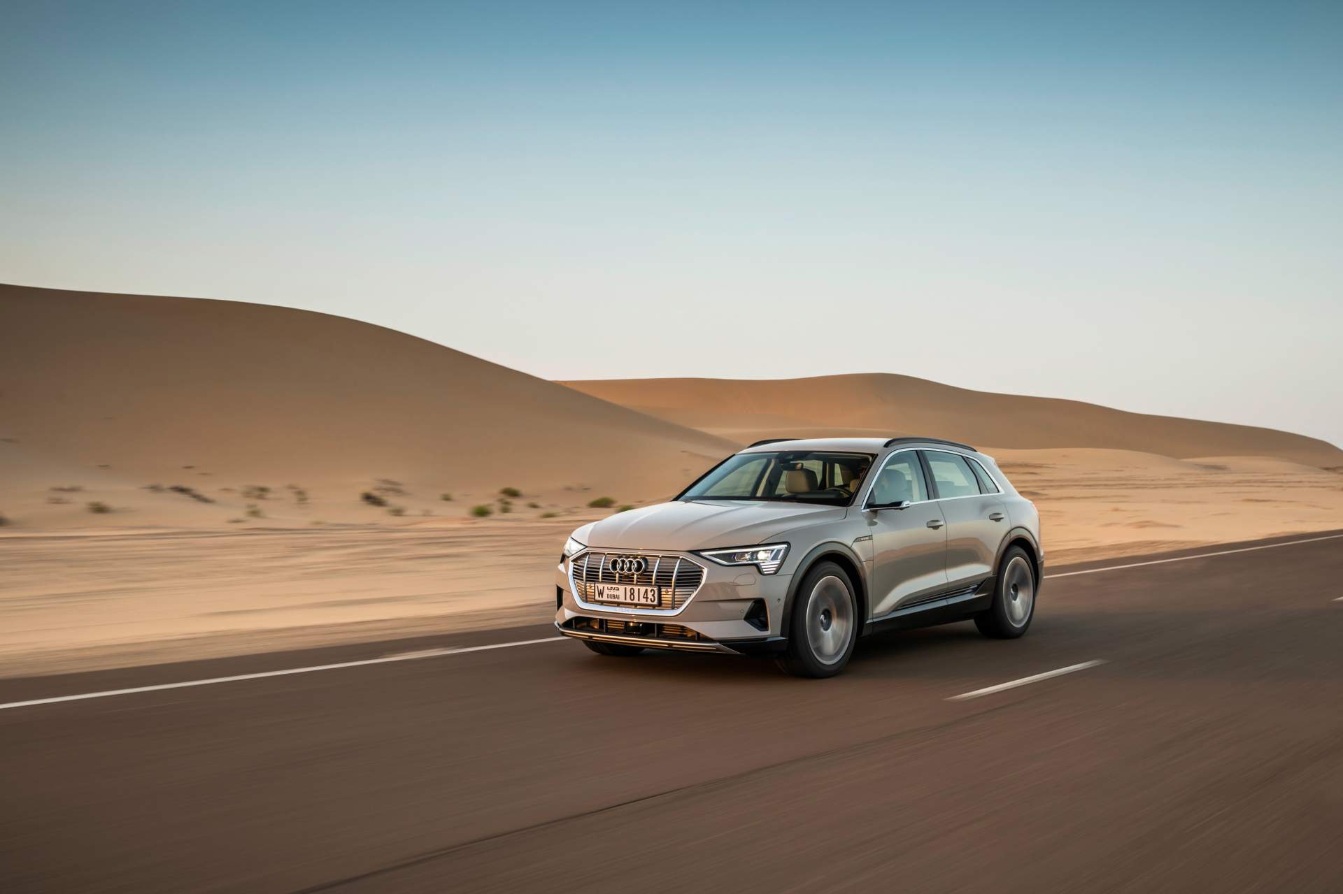 The Audi e-tron at Masdar City Scan Every Inch Of The 2019 Audi e-tron Electric SUV In 303 Photos