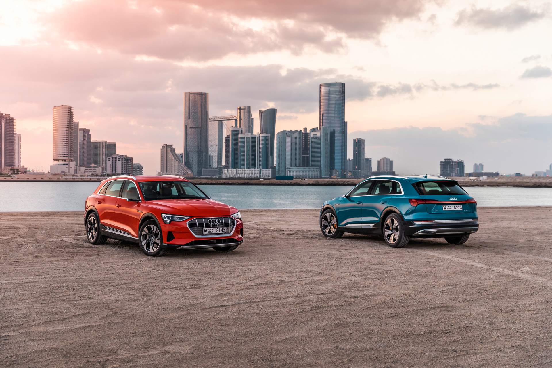 The Audi e-tron at Masdar City Scan Every Inch Of The 2019 Audi e-tron Electric SUV In 303 Photos