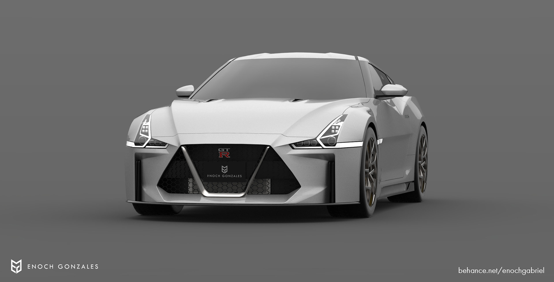 2021 nissan gt-r rendering 3 Next-Gen Nissan GT-R Illustration Brings Vision Gran Turismo And GT-R50 By Italdesign Together