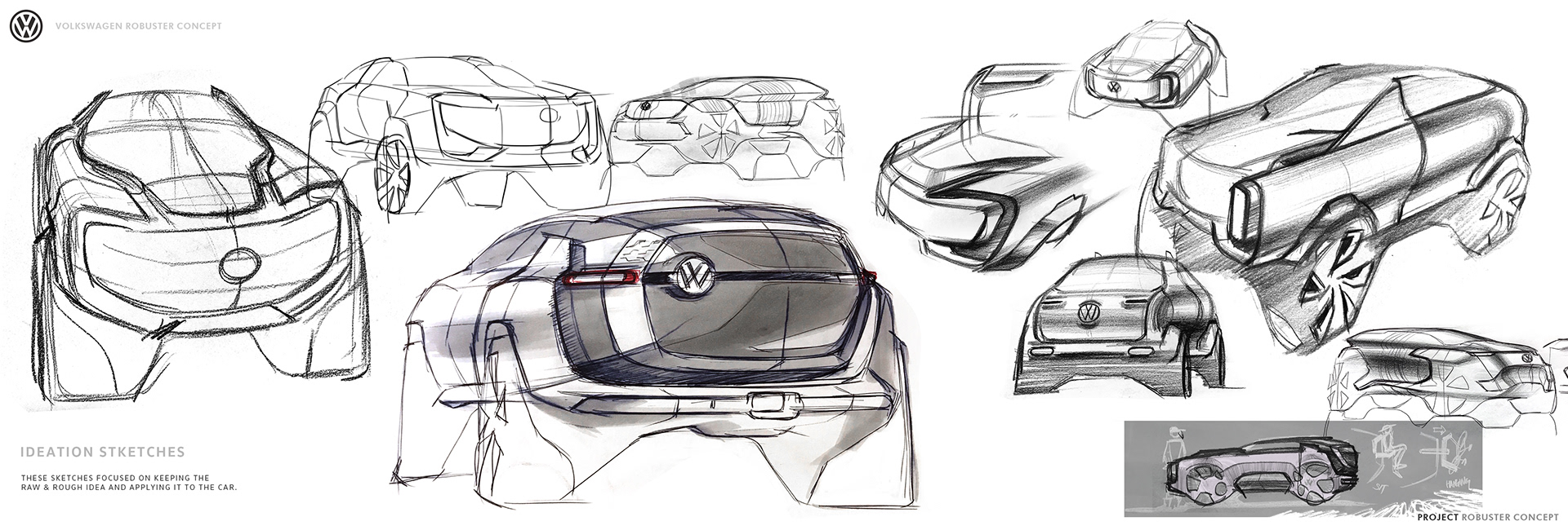 vw rugged suv concept render 8 VW T-Rug Reportedly Coming To Challenge Land Rover Defender