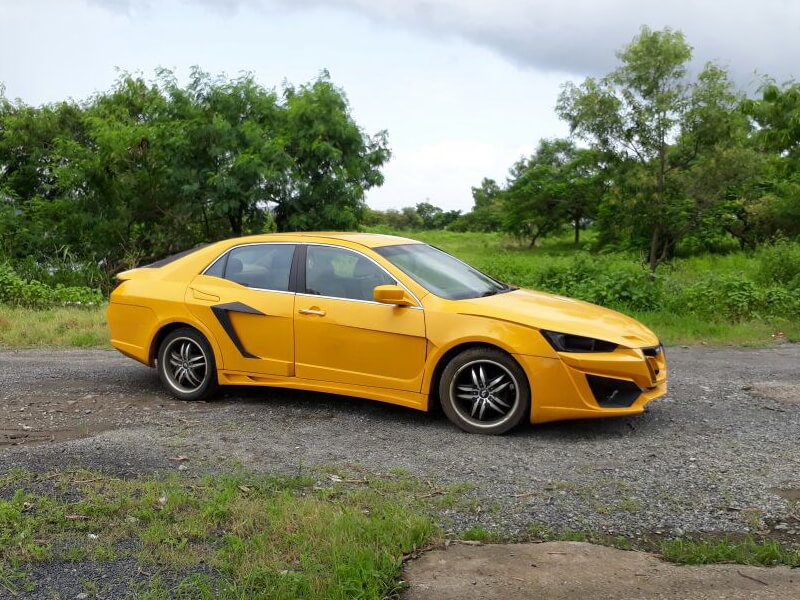 emt nemesis accord kit car 6 EMT Nemesis Kit Car Was Once A Honda Accord – Now It’s Just Weird