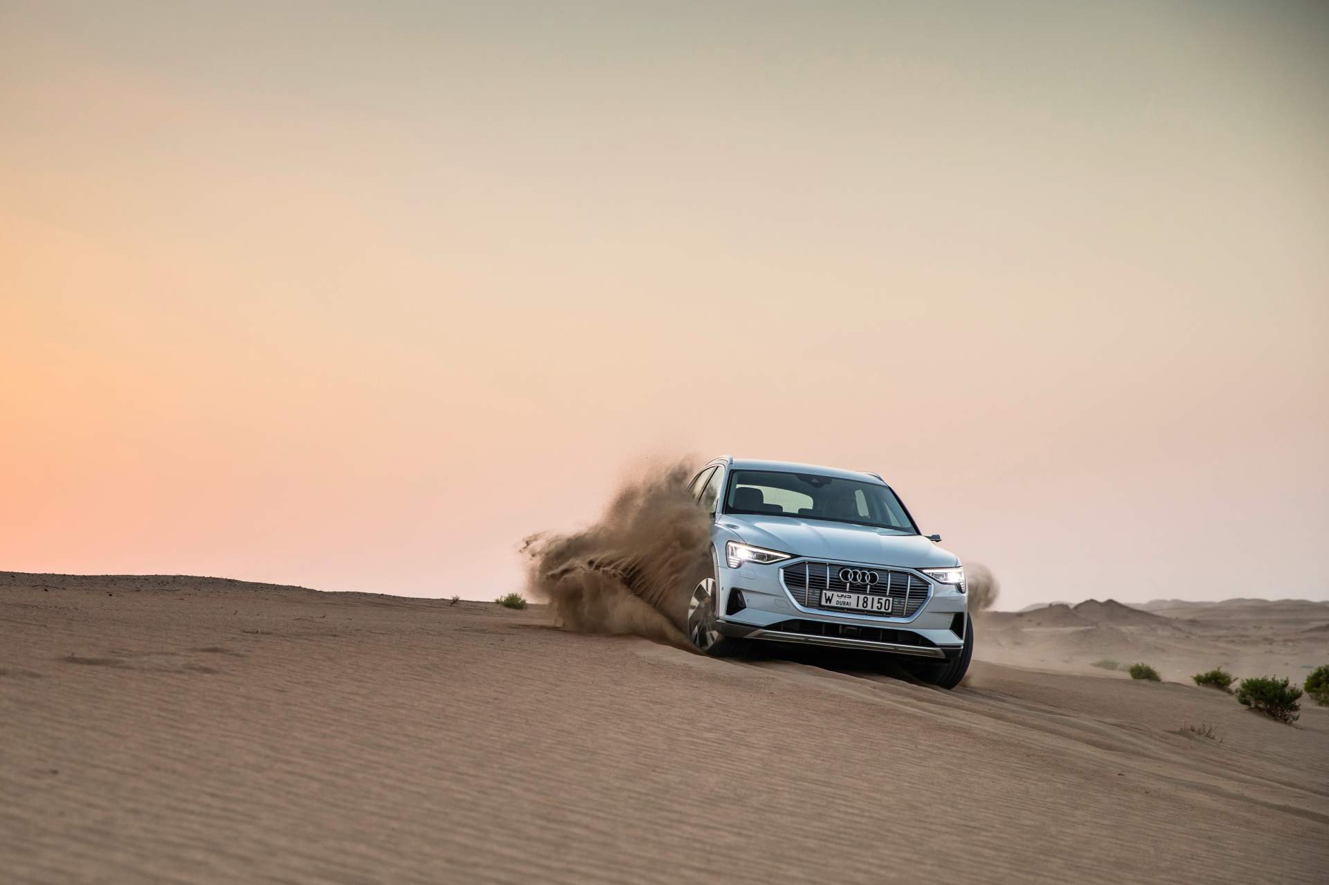 The Audi e-tron at Masdar City Scan Every Inch Of The 2019 Audi e-tron Electric SUV In 303 Photos