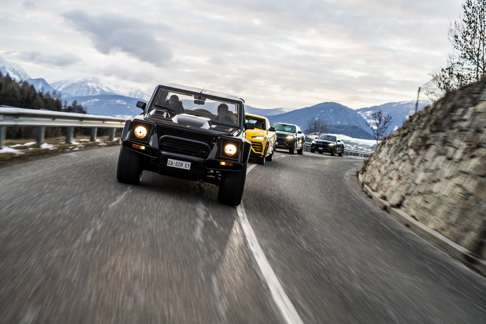 lamborghini urus lm002 73 Lamborghini Urus Convoy Embarks On Special Journey, LM002 Leads The Pack